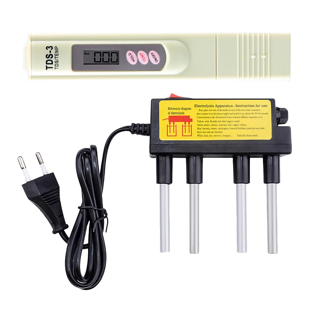 

Премиум-тестер для электролиза воды, инструменты для тестирования качества воды, цифровой дисплей, высокочастотный прибор для электролиза ...