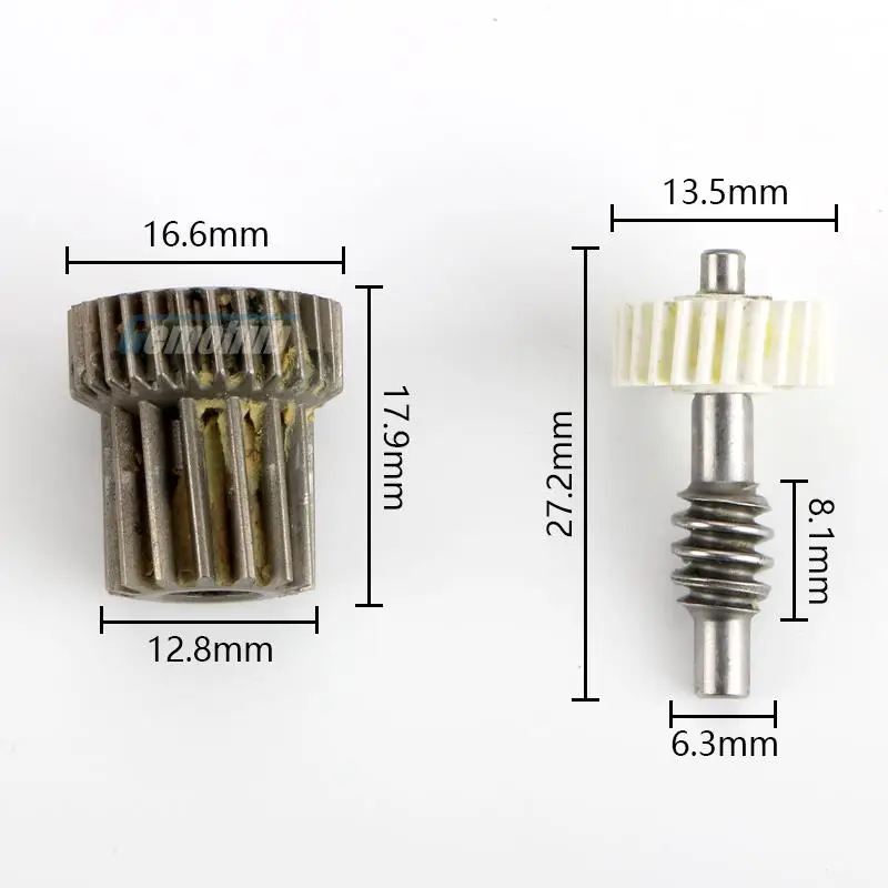 Gemohub автомобили внешнее складное зеркало мотор металлическая шестерня пластик
