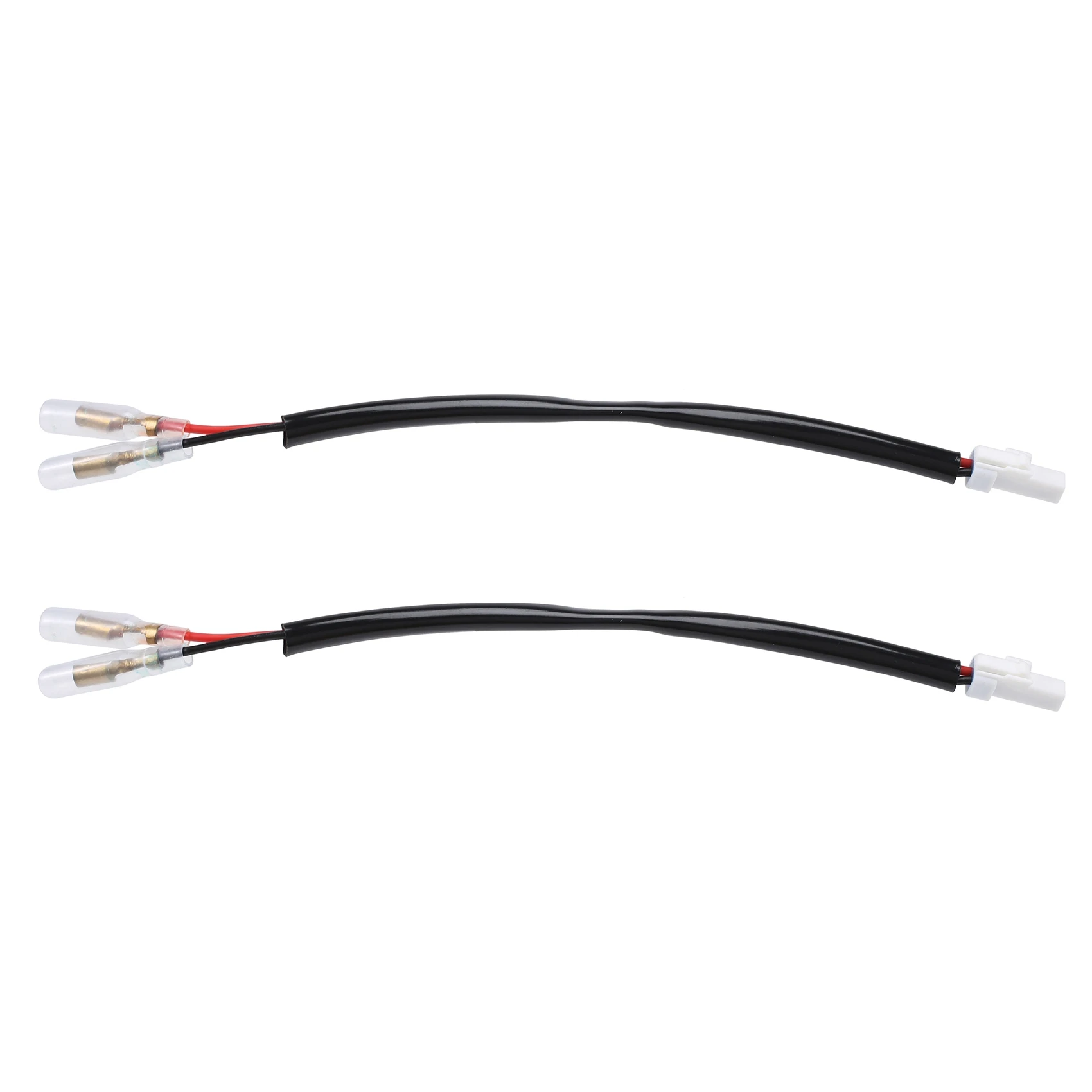 

2Pcs Motorcycle Turn Signal Wiring Harness Connector Turn Signal Plug Adapter for