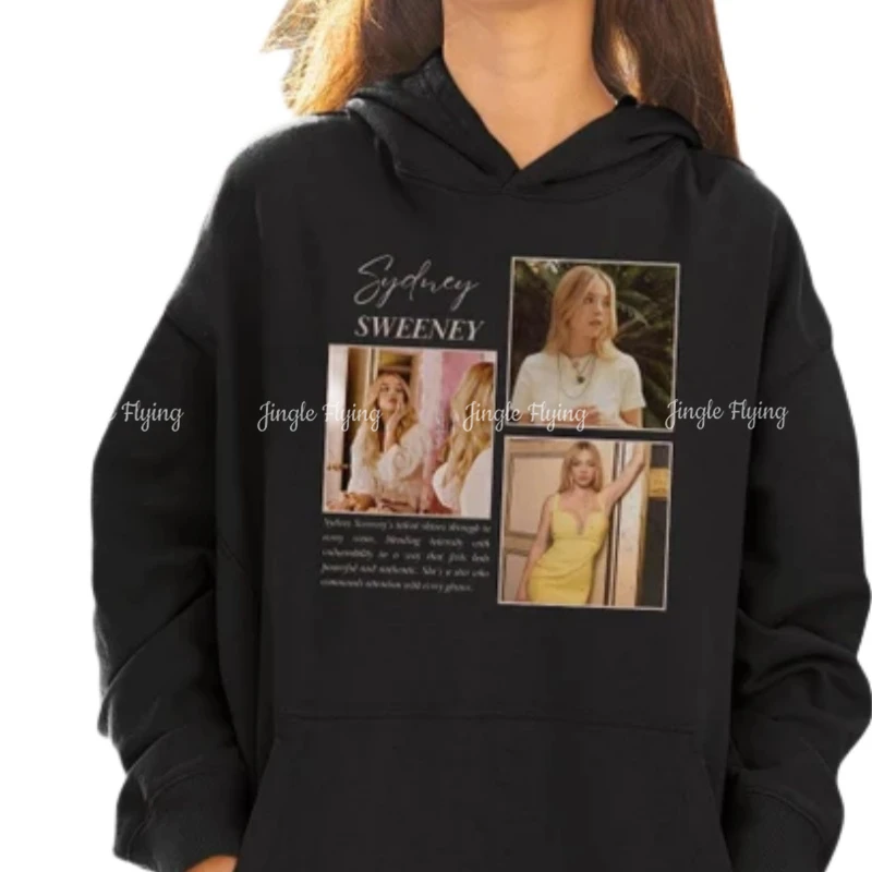 Винтажная толстовка с капюшоном изображением Сиднея