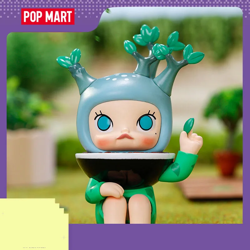 

Popmart MOLLY Potted Elevator Cute Doll Toy Caja Ciega Mystery Box Toy for Girl Anime Figures Cute Model Girl Gift Guess Bag