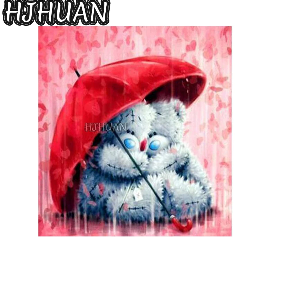 

5D DIY Diamond Painting Doodle cat umbrella Cross Stitch Kit Full Drill Embroidery Mosaic Picture Of Rhinestones Gift Home Decor