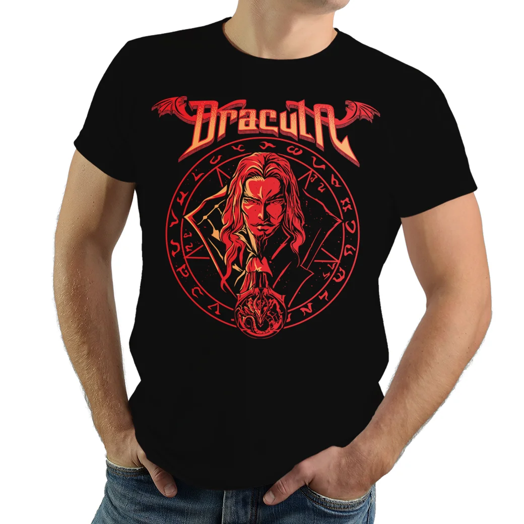 

Castlevania Dracula Force Video Game Belmont Men's Nintendo New T-Shirt