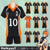 japanese anime haikyuu karasuno high school club uniform jersey cosplay costumes clothes unisex no 1 no 12