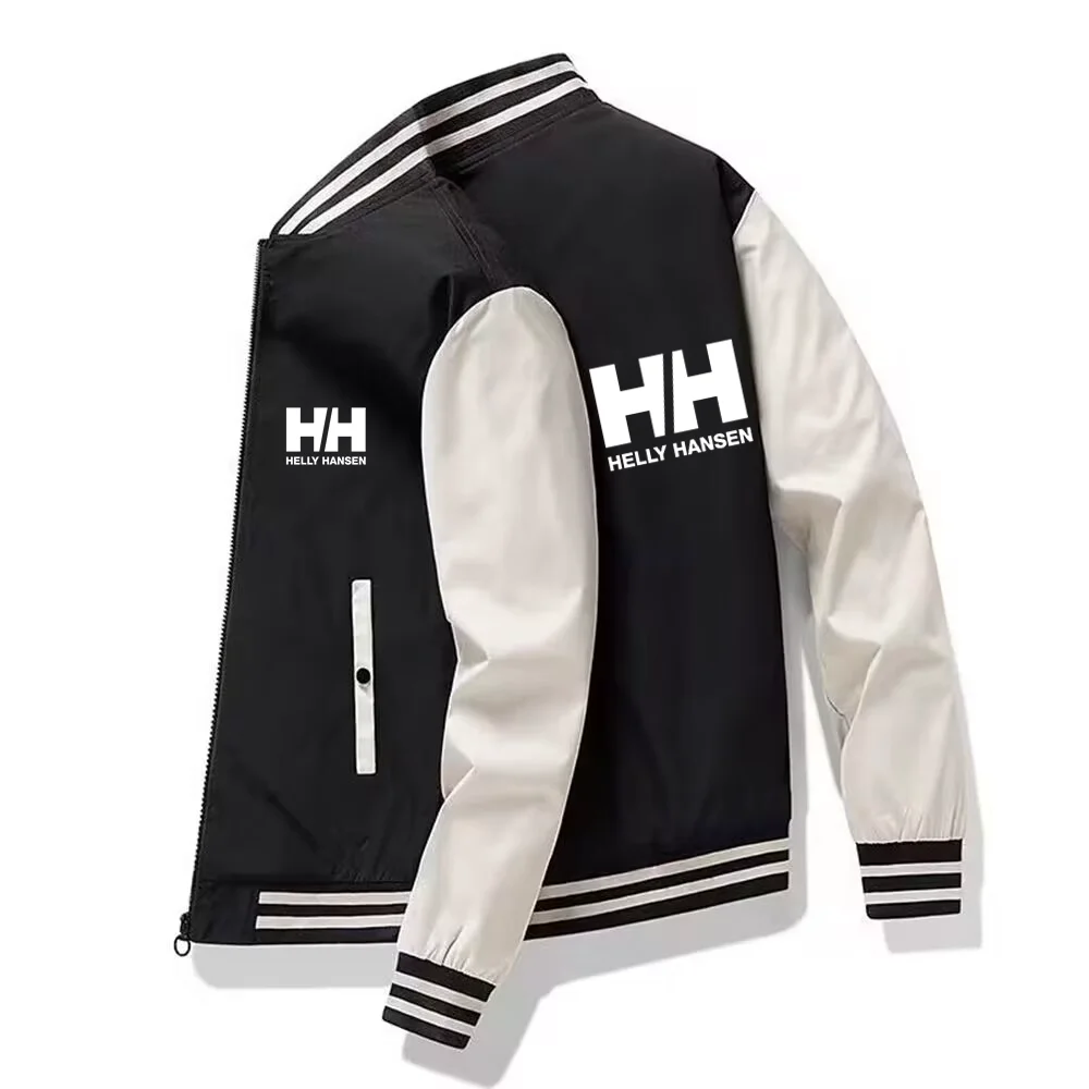 

Осенняя куртка HH 2023 для кемпинга, Высококачественная Мужская уличная спортивная куртка с принтом, ветрозащитная модная повседневная спортивная куртка с капюшоном