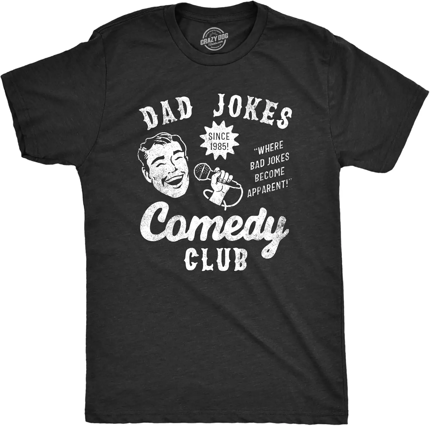 Мужская футболка с комедийным клубом Папа шутки забавная юмором для парней