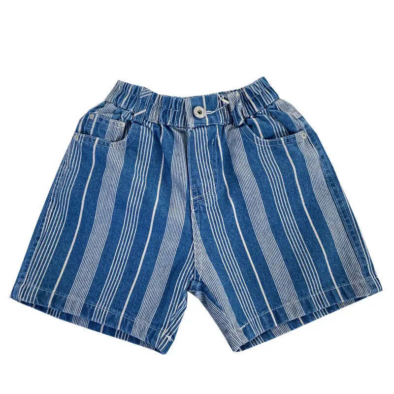 Children 'S Clothing New Children 'S All-Match Vintage Shorts 2022 Boys Summer Western Style Leisure All-Matching Jeans Pants