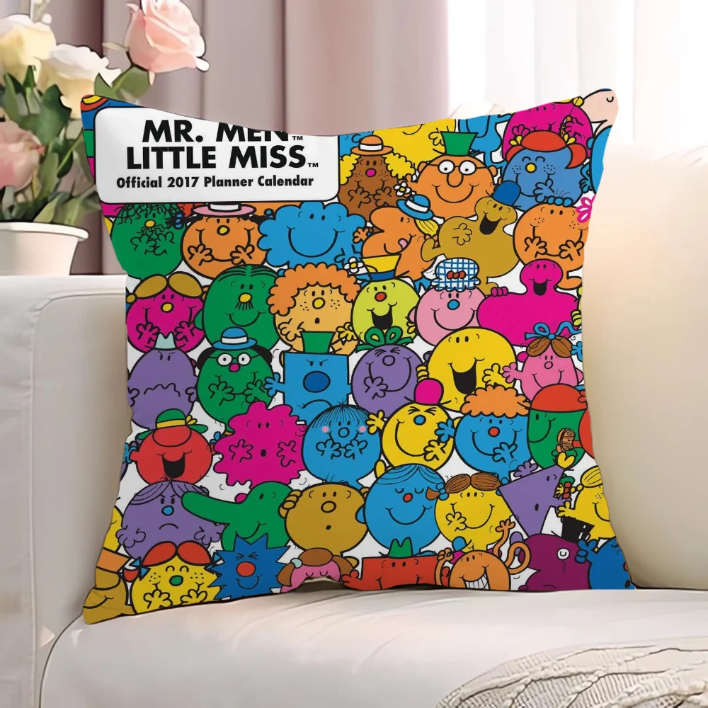 M-Mr. Мужские и маленькие подушки Наволочки для подушек искусственные Чехлы 45x45