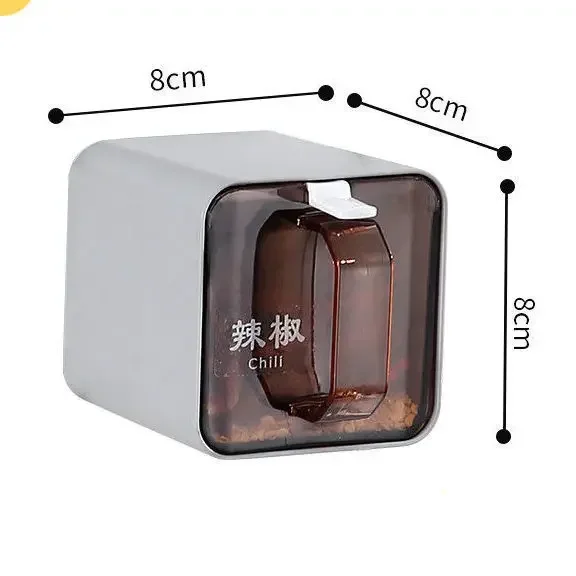 

Набор ящиков для приправ серый