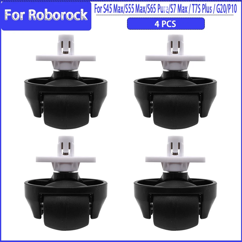

Переднее колесо для пылесоса Xiaomi Roborock S4 /S6 PURE /S5 MAX /S6 MAX V/ E4 /S7 S70 S75/ S8/ P10, запасные части