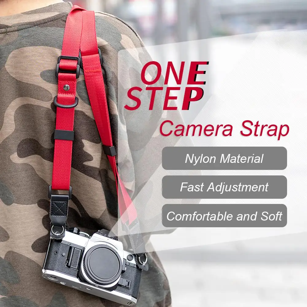 

Popular Climbing Camera Shoulder Strap Fine Nylon Rope for Digital Camera SLR Camera Metal Ring Exquisite Workmanship