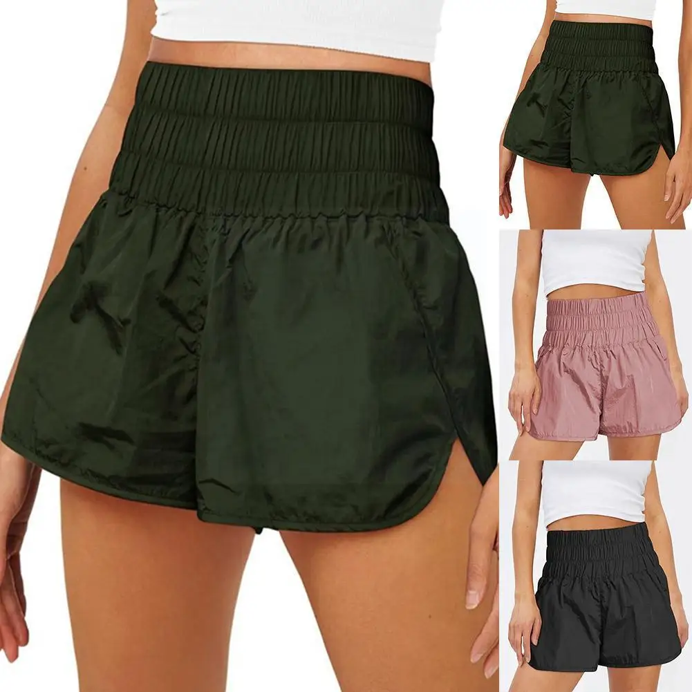 

Women Running Sport Shorts Quick Drying Breathable Shorts Cycling High Exercise Shorts Jogging Yoga Training Sports Waist W2o7