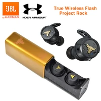 jbl under armour project rock true wireless earphone bluetooth headphone flash earbuds ipx7 waterproof bass stereo sport headset