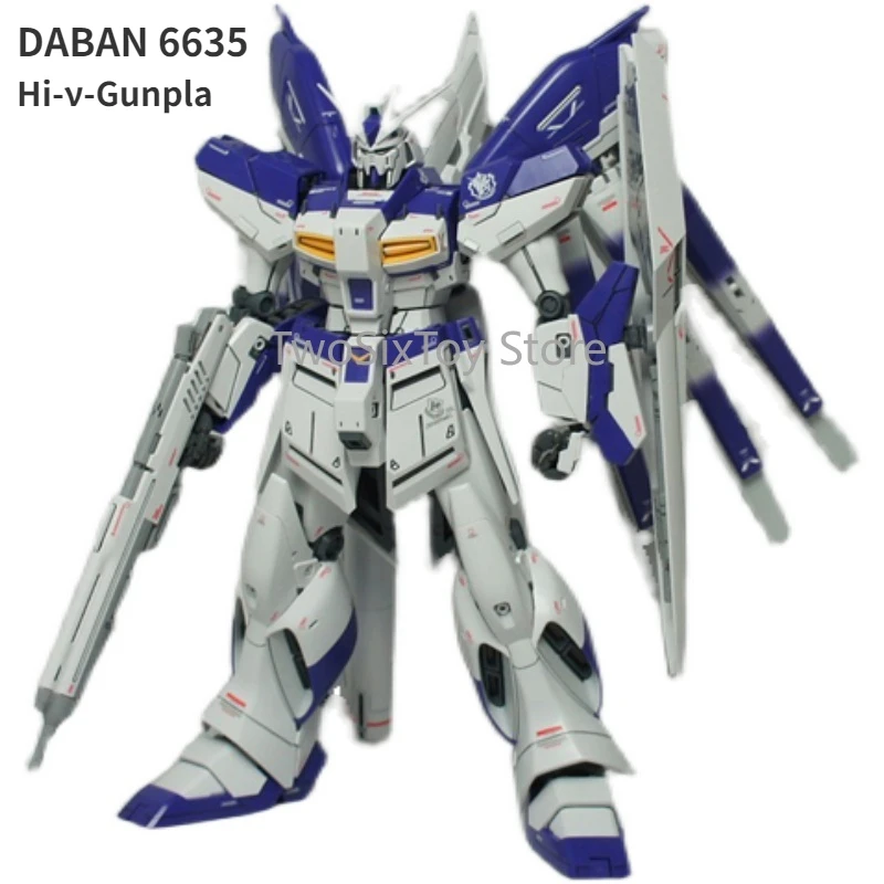 

DABAN 6635 RX-93-1/2 Hi-ν Nu Gunpla MG 1/100 Char Counter Attack Japanese Anime Assembled Model Kit Hobby Action Figures Robots