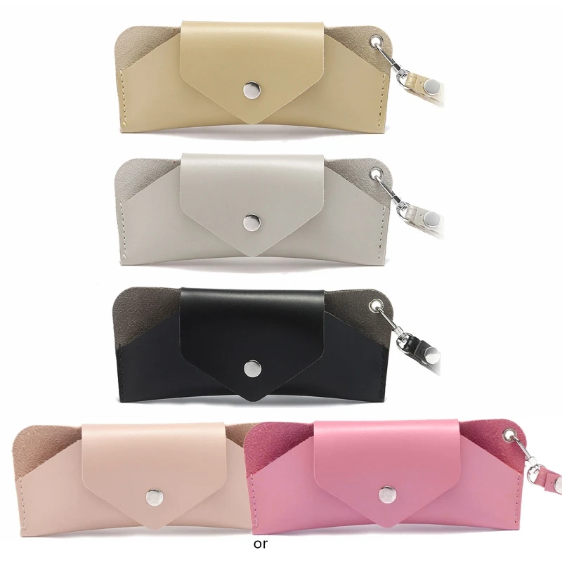 

Leather Glasses for CASE For Women Sunglasses Bag Pouch Large Portable Glasses f