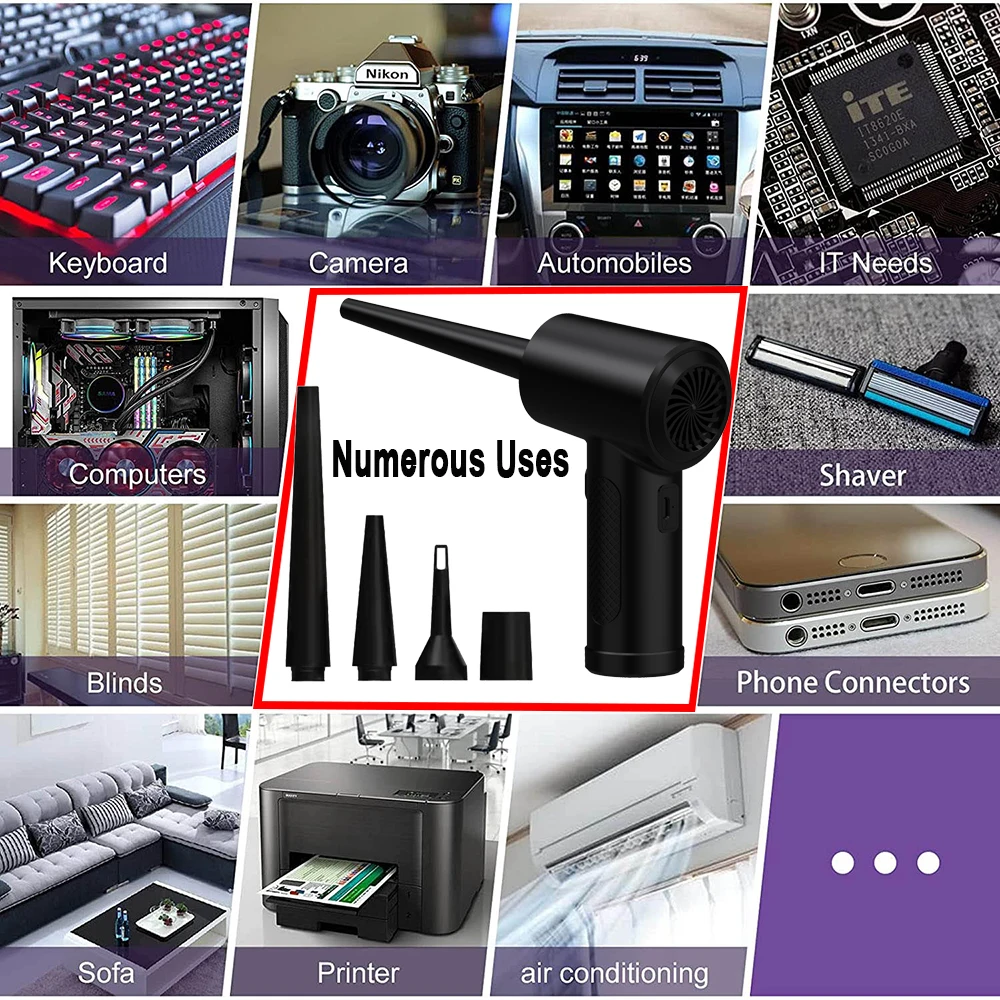 Беспроводной Электрический воздуходувка для чистки компьютера устройство