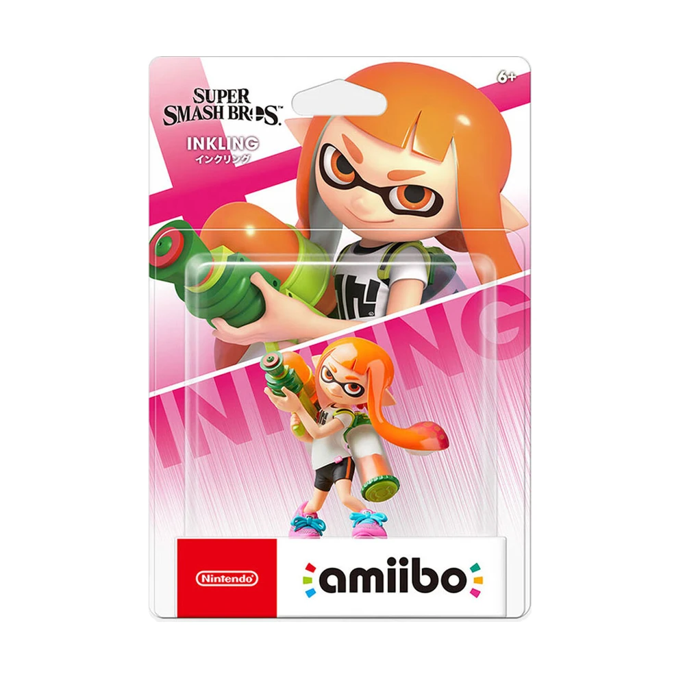 Переключатель Nintendo Amiibo - Inkling Super удар Брос
