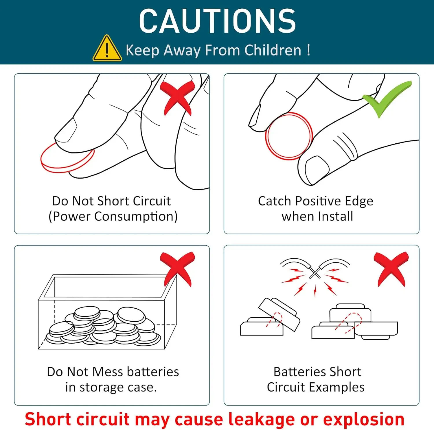 Кнопочная батарея CR1616 200 шт