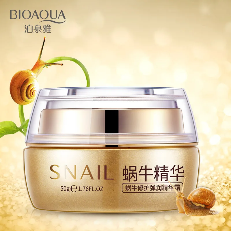 

BIOAQUA Snail Moisturizing Face Cream Deep Nourishing Repair Facial Cream Whitening Anti-wrinkle Day Cream Beauty Face Skin Care