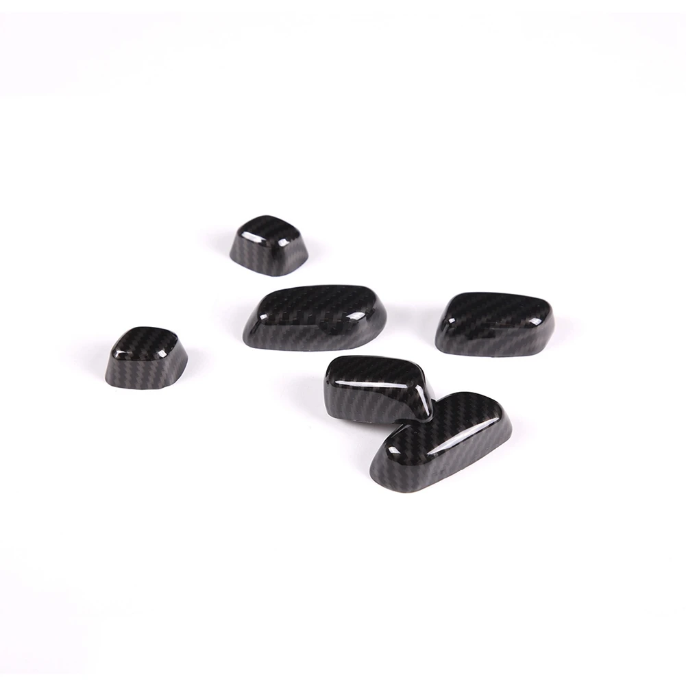 Отделка переключателя для передних сидений автомобиля из углеродного волокна