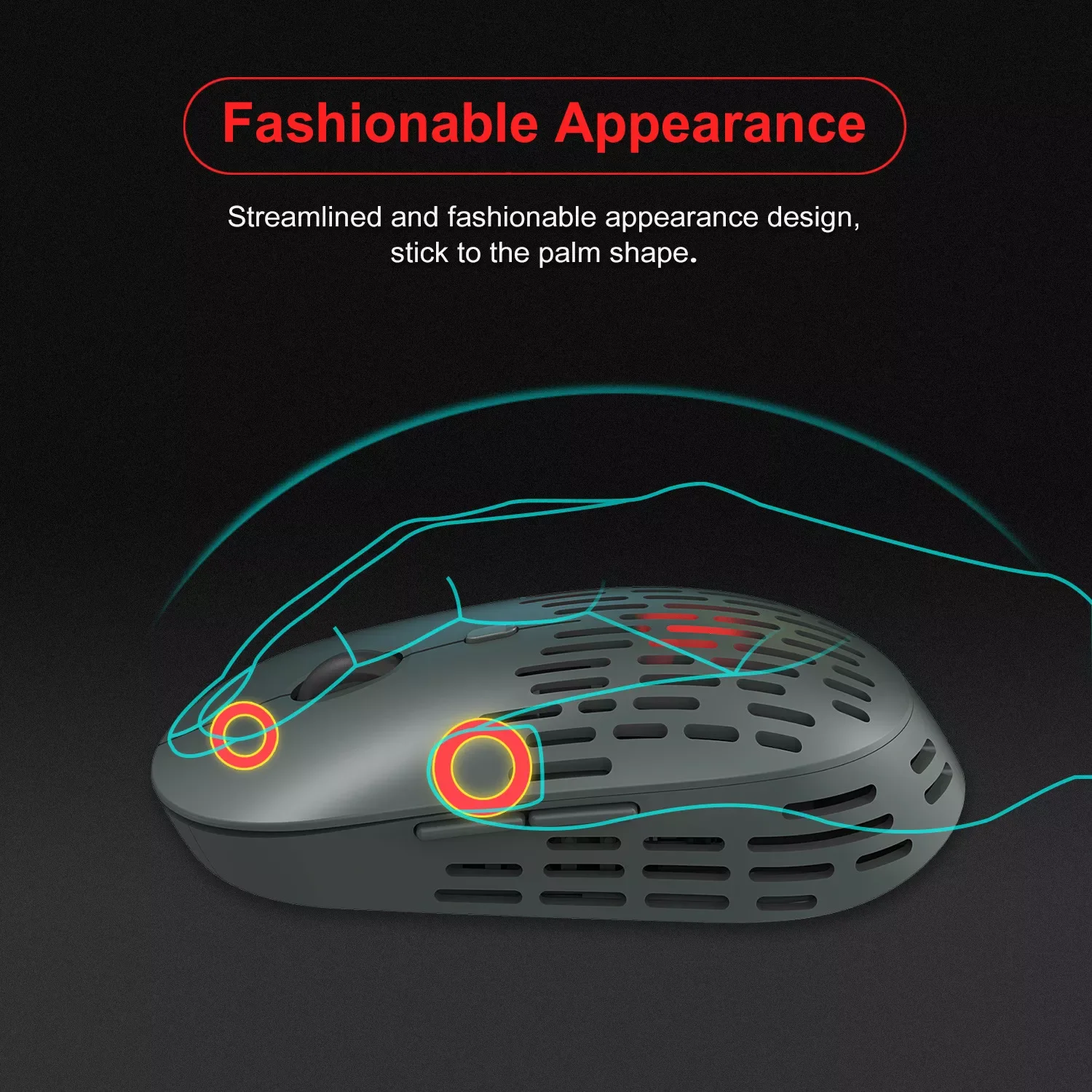 

Gaming Mouse USB Mouse 1600 DPI 6 Buttons Optical Ergonomic Mouse Wireless Silent Mouse Computer Gamer Mice For PC Laptops