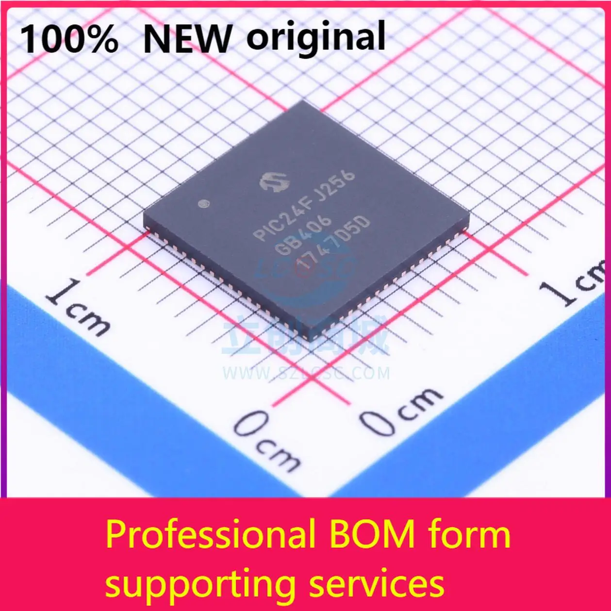 

PIC24FJ256GB406-I/MR PIC24FJ256GB406-I/M новый оригинальный чип IC 100% оригинал