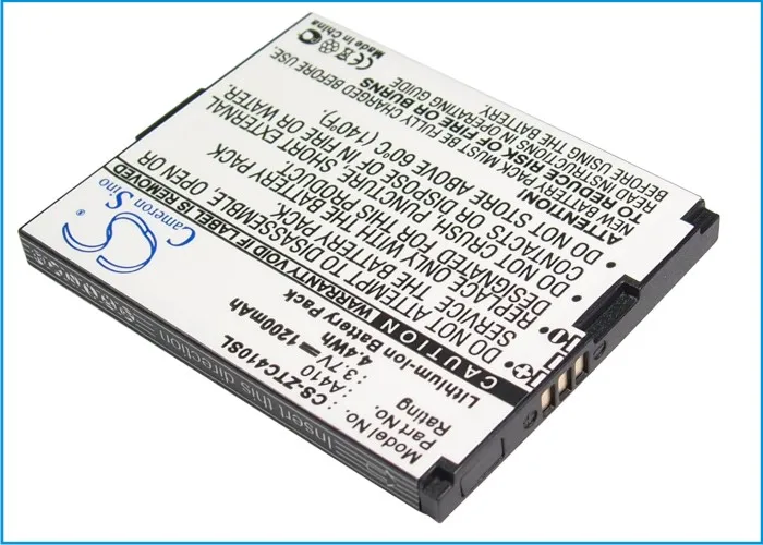 

Cameron Sino Mobile SmartPhone Replacement Li-ion Battery 1200mAh For A410 Samsung A410, Calcomp A410, Free Tools