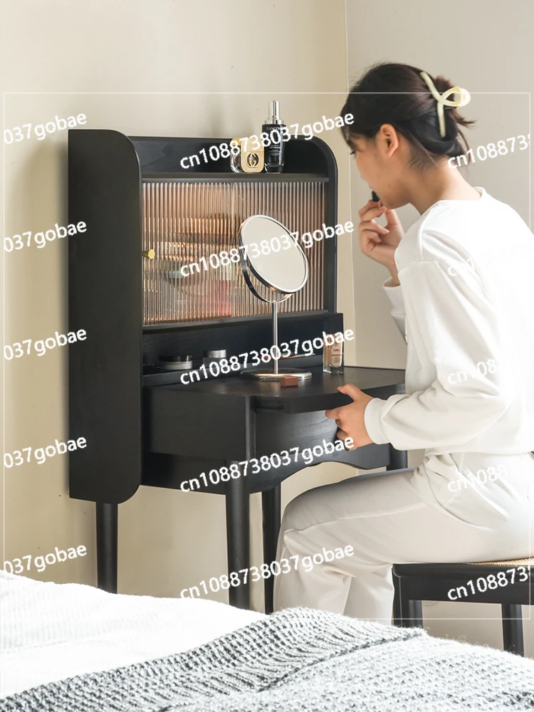YY Nordic Черный Туалетный столик Шкаф для хранения Встроенная спальня Современный