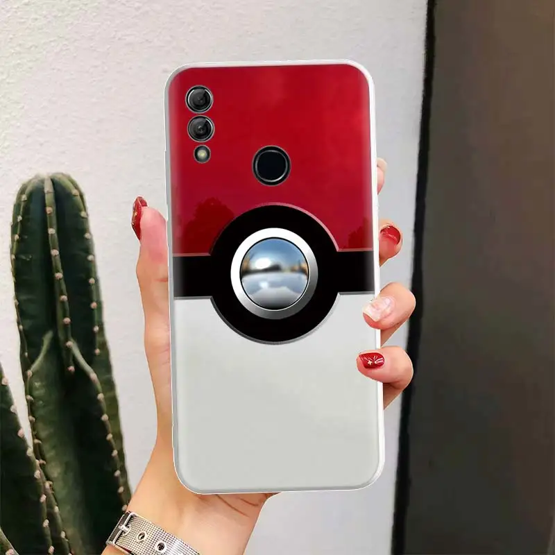 Чехол для телефона с изображением Пикачу покемона Huawei P Smart Z Y5 Y6 Y7 Y9S 2019 Honor 10 Lite 8A Pro