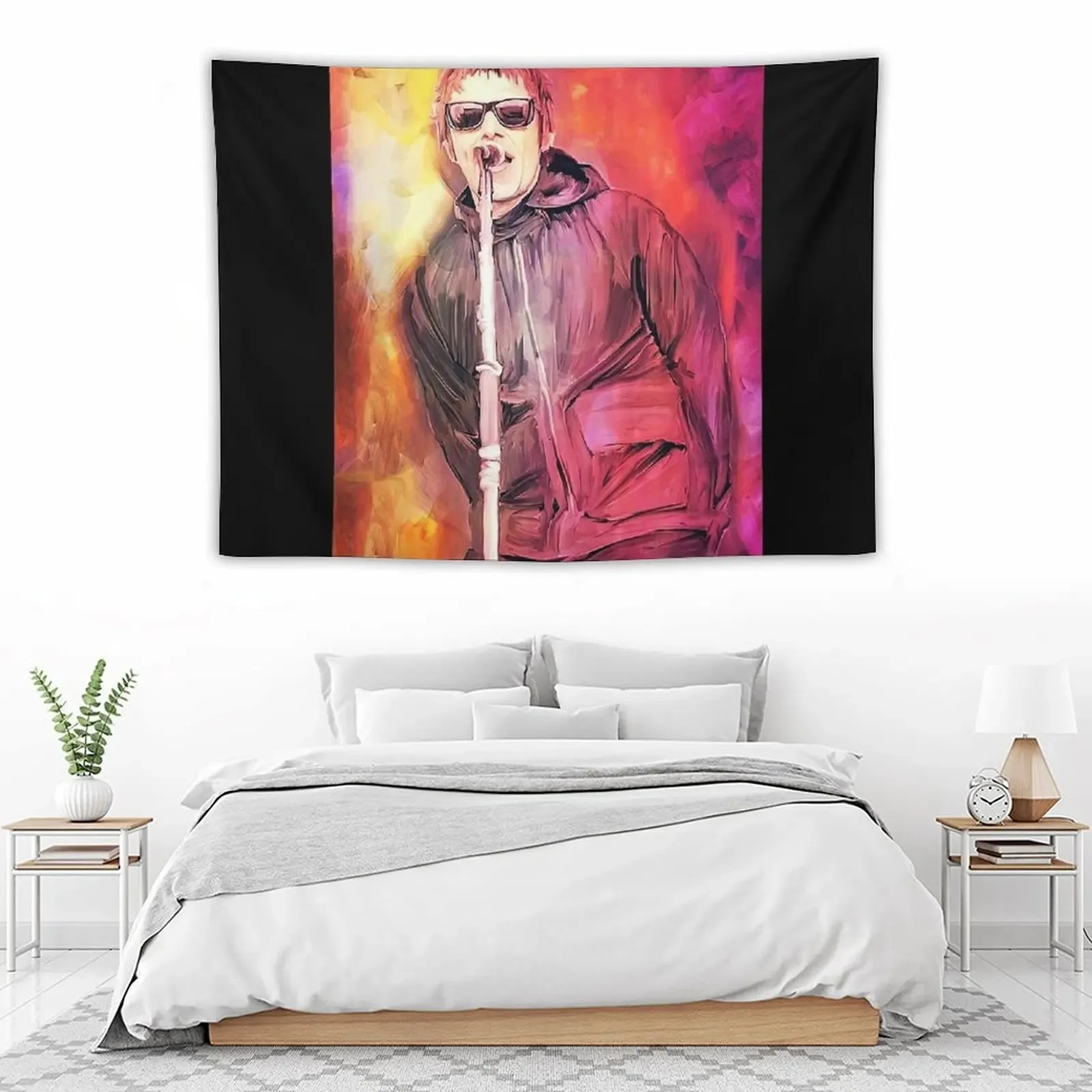 Лиам галлагер художественный гобелен Декор для комнаты на заказ настенный
