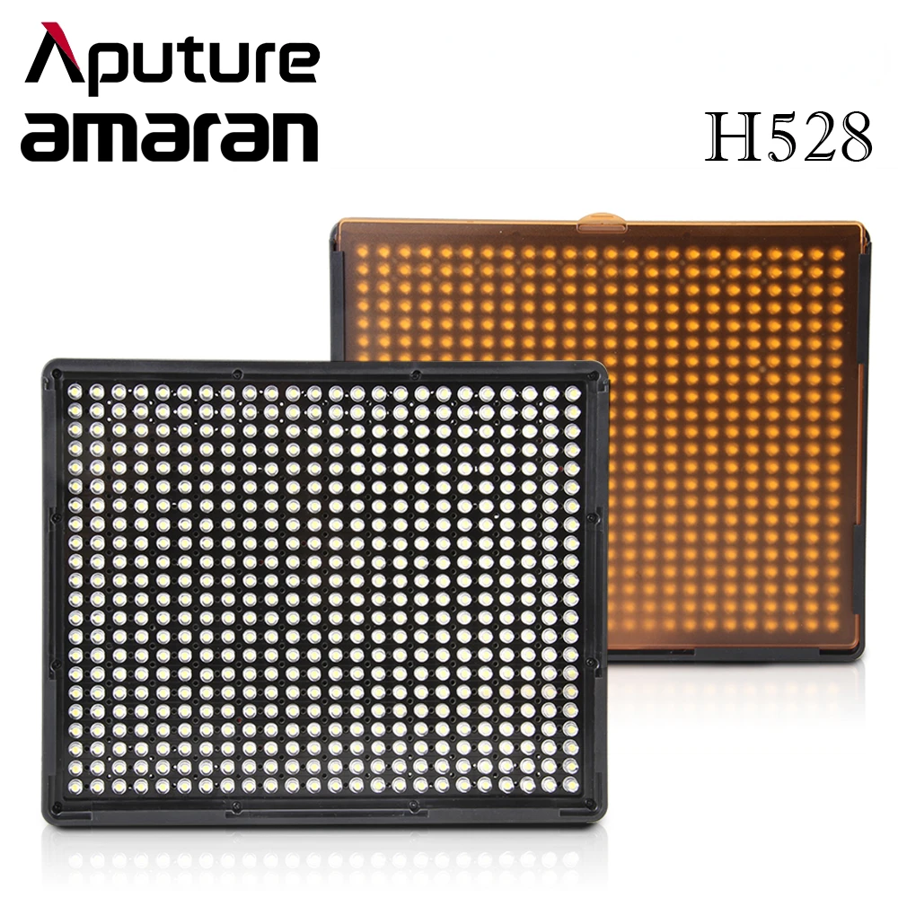 

Aputure Amaran AL-528W 528S 528C LED Photography Video Light Panel Studio High CRI 95+ LED Light Kit