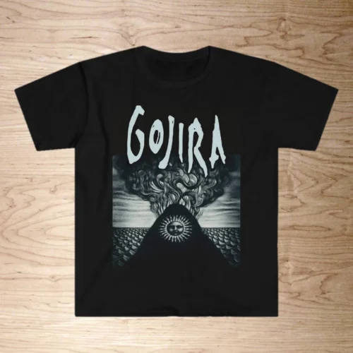 

Gojira shirt gojira tshirt gojira t shirt Rock shirt Rock t shirt meta