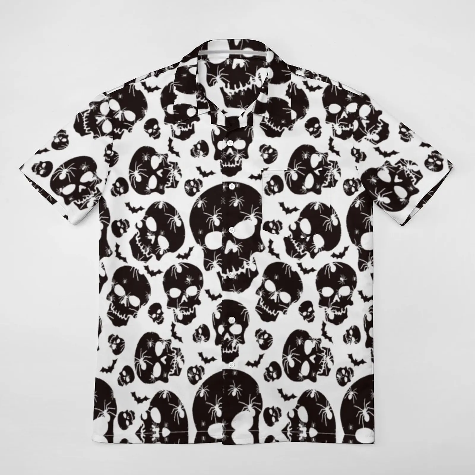 

Halloween Skull Crazy (2) Premium Tees Suit A Short Sleeved Shirt High Quality Beach USA Size