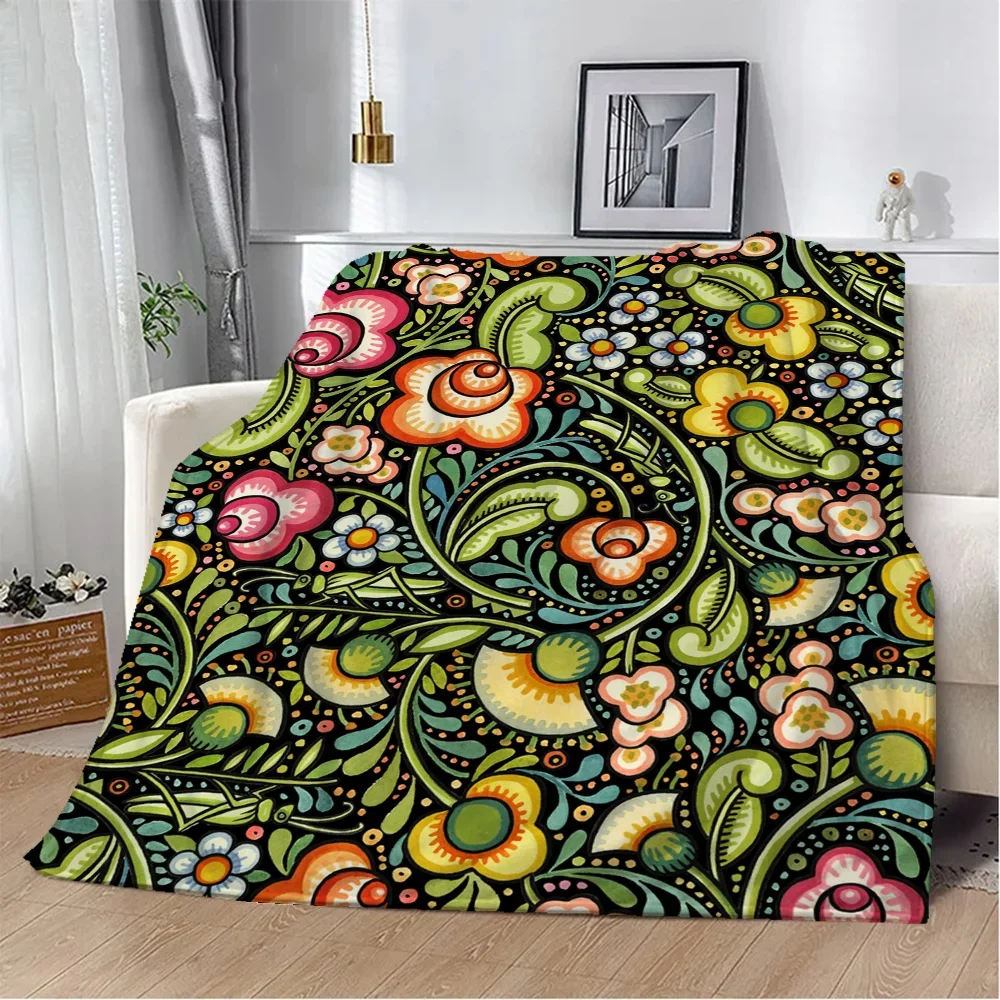 Одеяло с художественным узором роскошное дизайнерское одеяло Coroline Seventeen Kpop