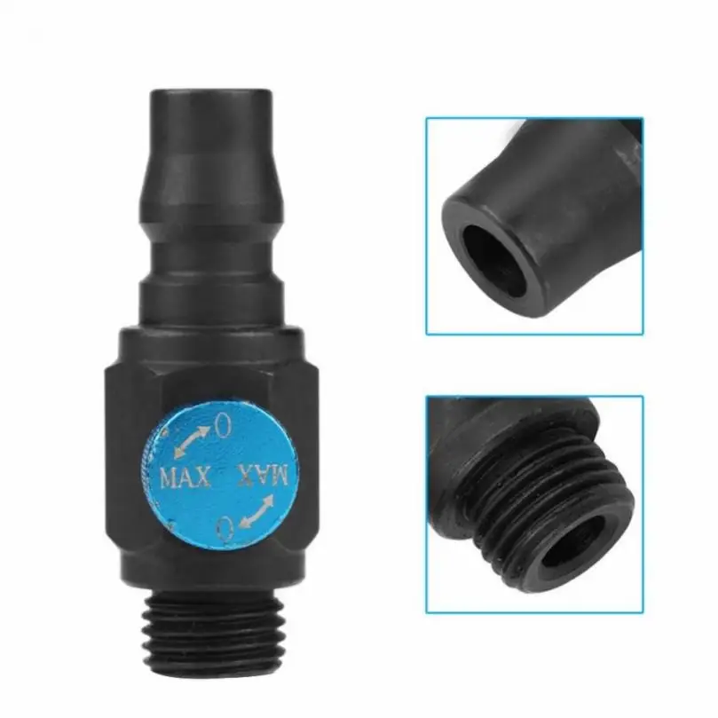 

1/4 Inch Easy Installation Inlet Connector Speed Control Valve Pneumatic