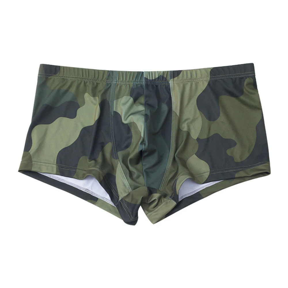Fabic Underwear Bottoms Army Green Bottoms Boxers Briefs Brand New Camo Mens Panties Undies Polyester Cotton Sexy