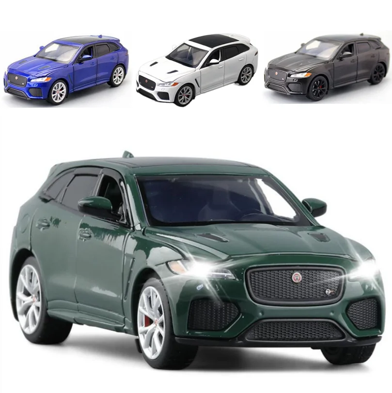 

1:32 JAGUAR F-PACE модель автомобиля из сплава со звуком и светильник