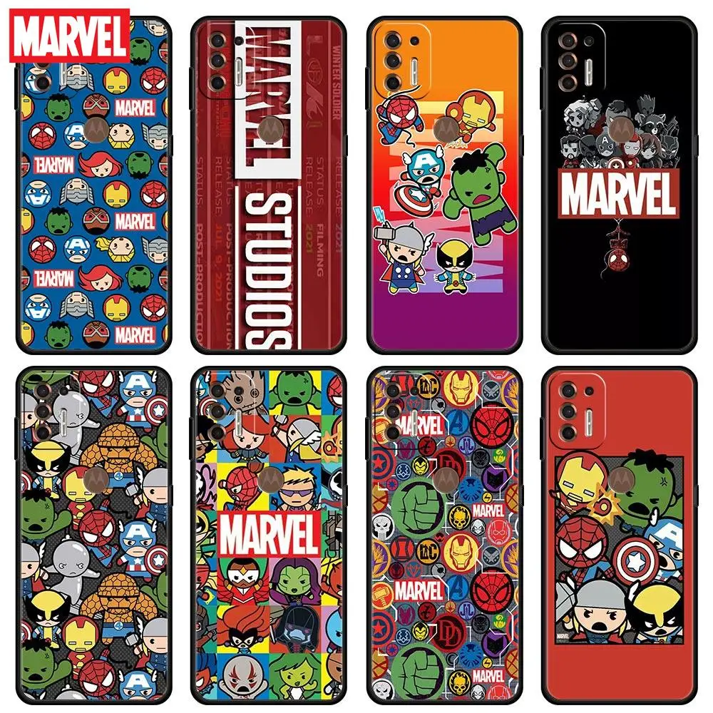 

Avengers Logo Case For Motorola Moto G50 G51 G30 G60 G8 Power Lite G9 Plus G60s G71 G31 G200 G22 G9 Play Silicon Cover Coque