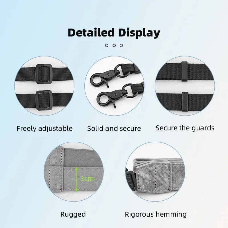 Шейный ремешок из искусственной кожи для пульта дистанционного управления DJI RC/RC