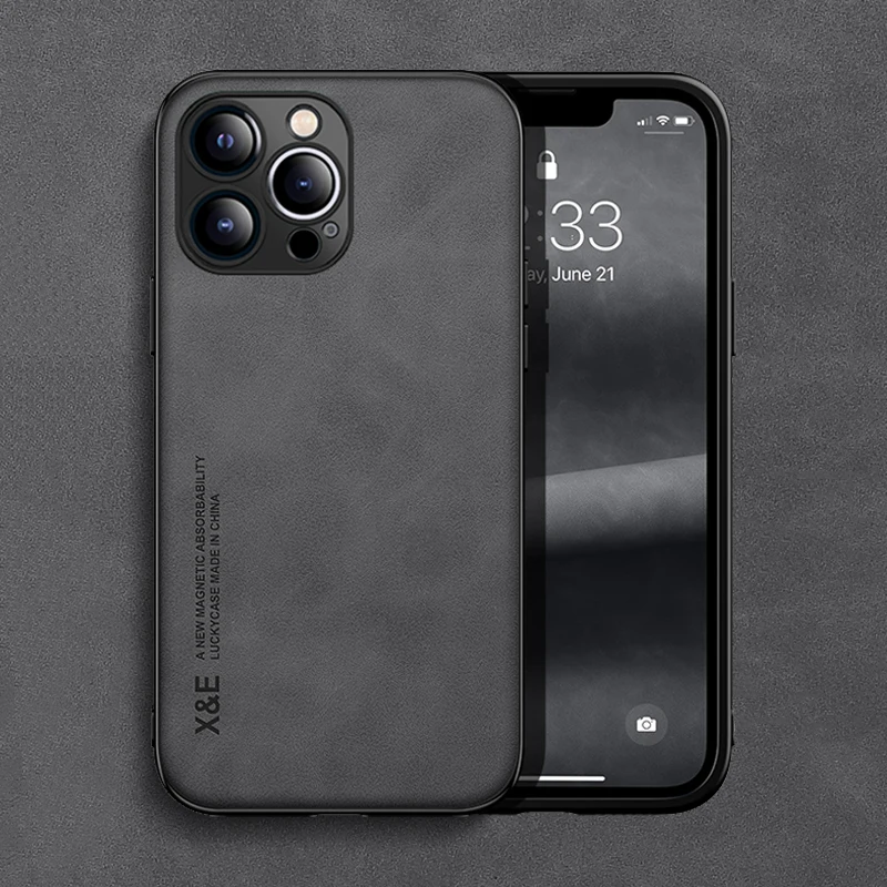 

Luxury Magnetic Leather Case For iPhone 14 13 12 11 Pro Max Mini XS XR X 7 8 Plus SE 2020 iPhone13 iPhone11 12Pro iPhone12 Cover