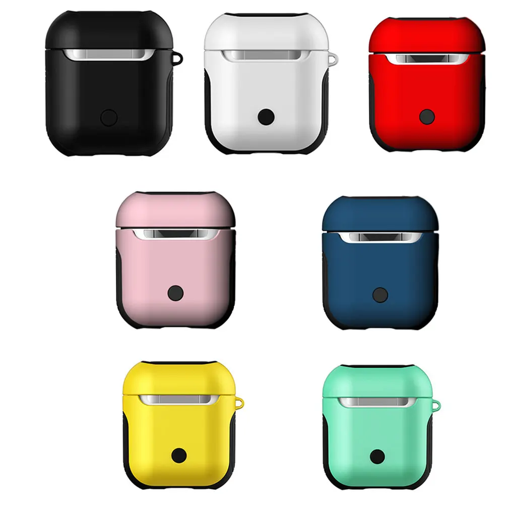 

Замена для Airpods Bluetooth наушники чехол для беспроводных наушников ударопрочный чехол защитный чехол из ТПУ