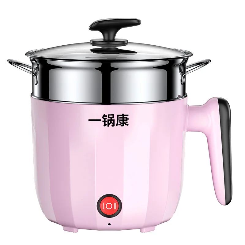 

110V Volt Electric Hot Pot Traveling Abroad Studying Electric Pot Mini Electric Cooking Pot Electric cooker us