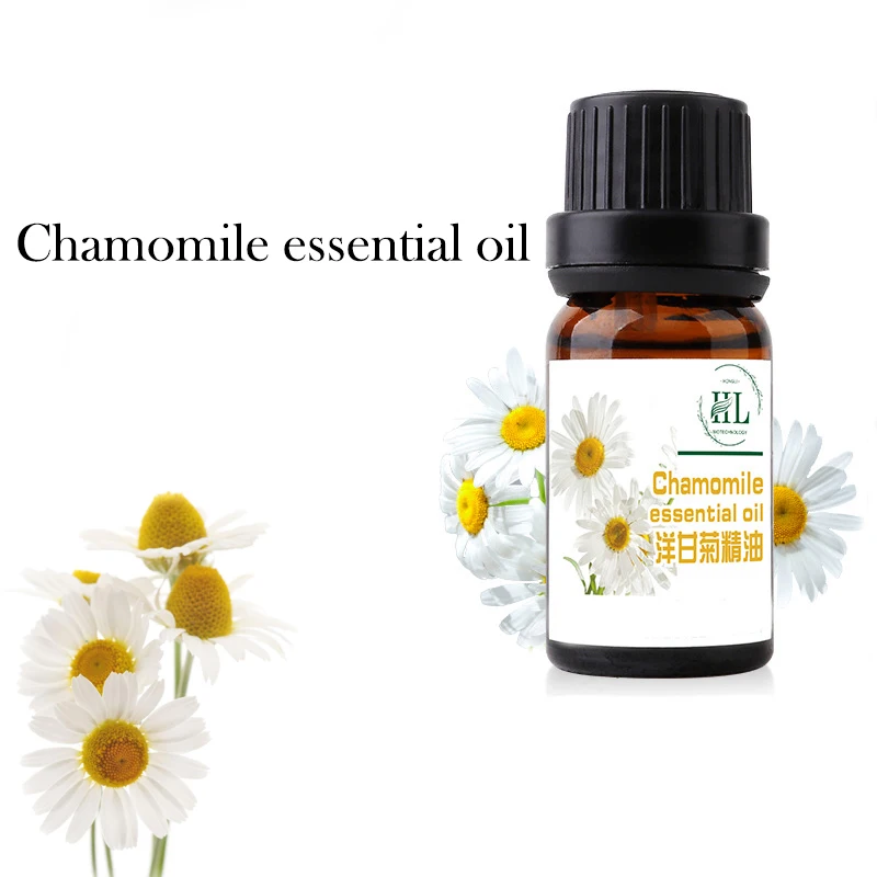 Chamomile Pure Natural Essential Oils Use for Sensitive Skin Stress Relief Massage Bath Aromatherapy Diffusers