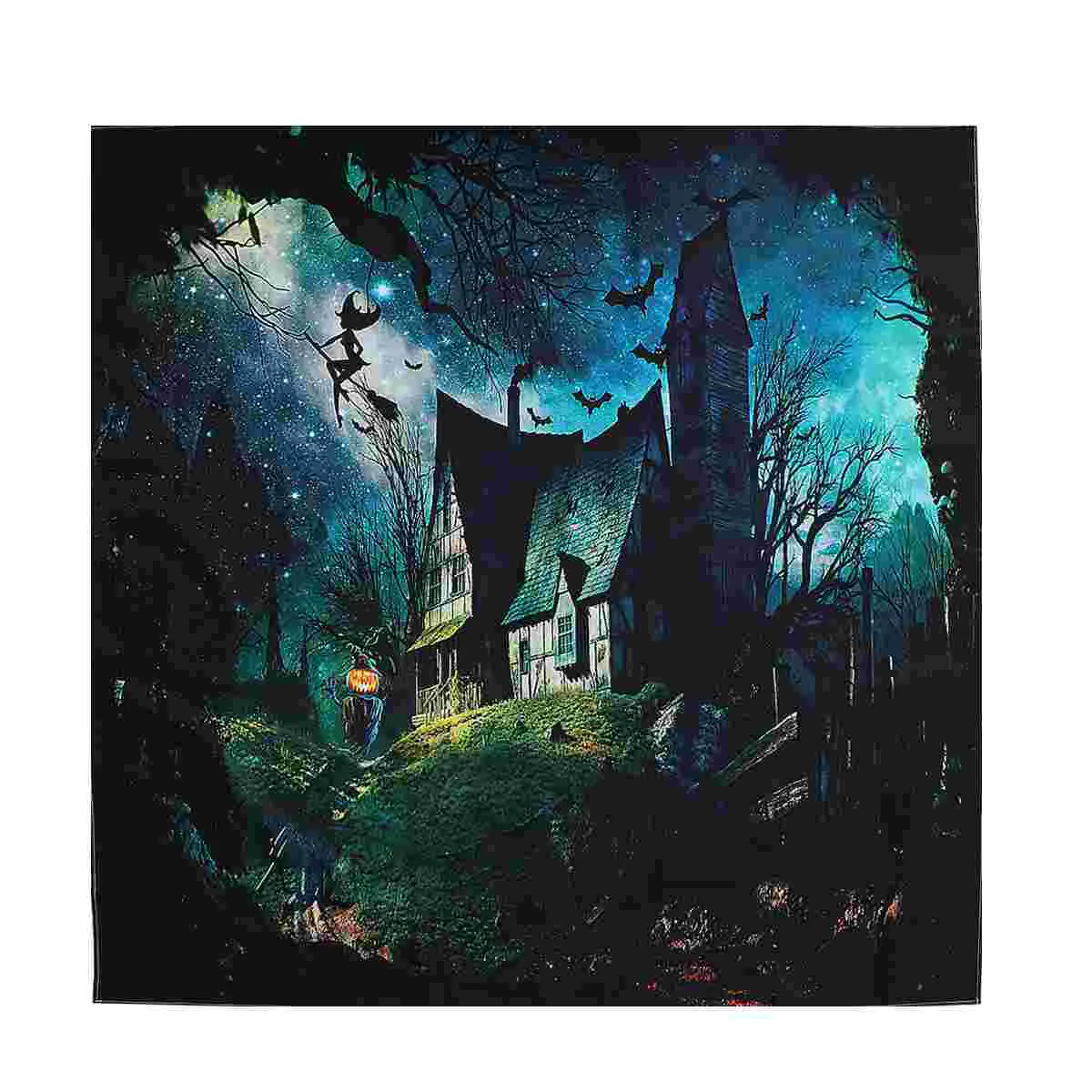 

1pc Scary Printing Decorative Tablecover Table Ornament Table Cloth for