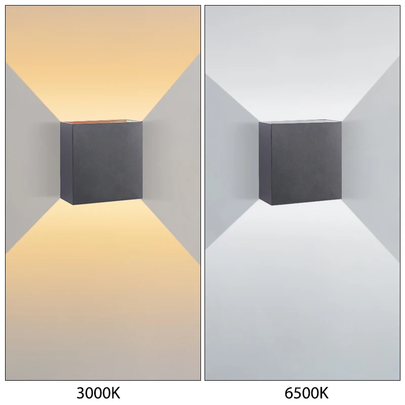 Регулируемое освещение светодиодный современный настенный светильник крыльцо