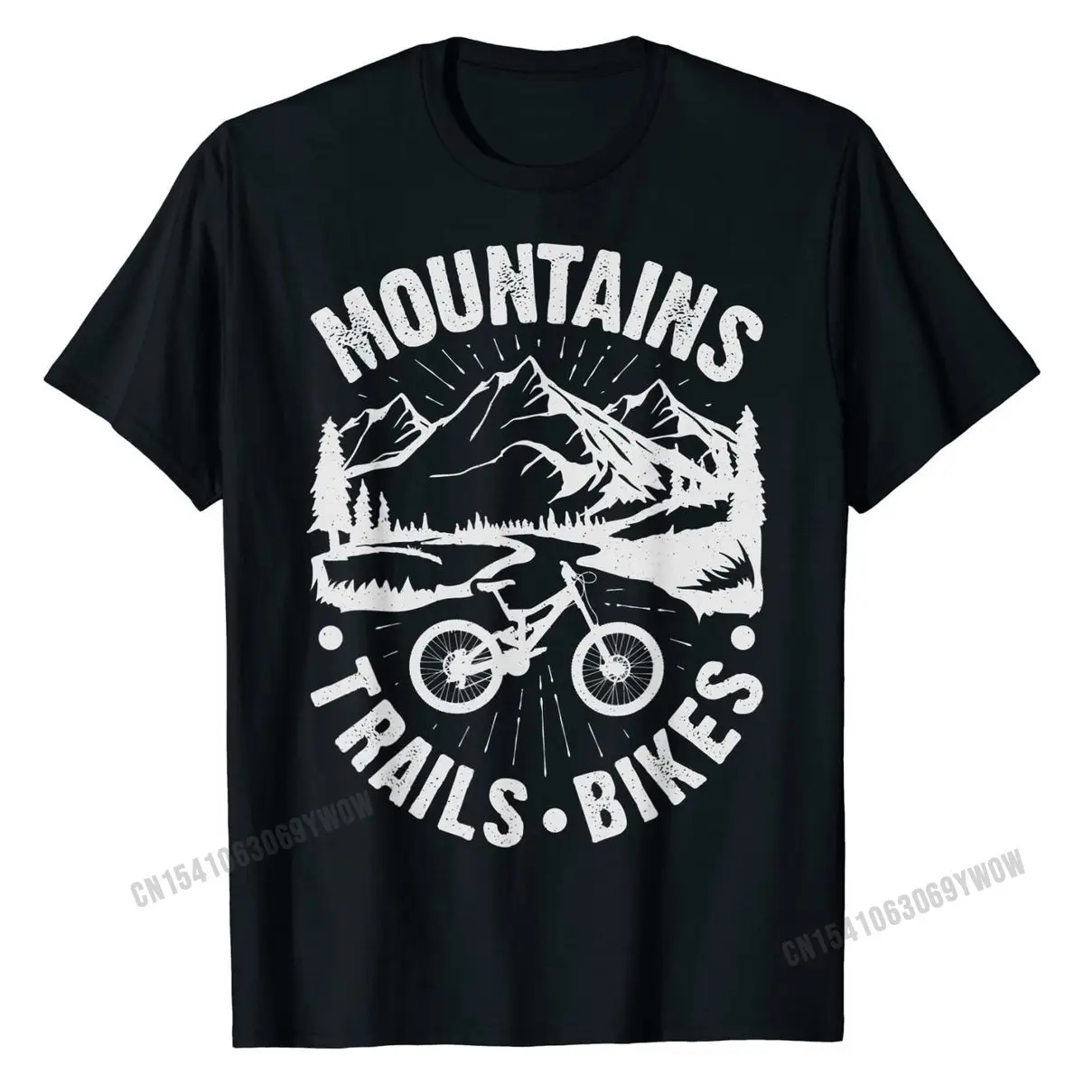 

Mountain Biking Cycling Vintage Bicycle Bike Rider Cyclist T-Shirt Hot Sale Custom Tops T Shirt Cotton Tshirts for Men Design