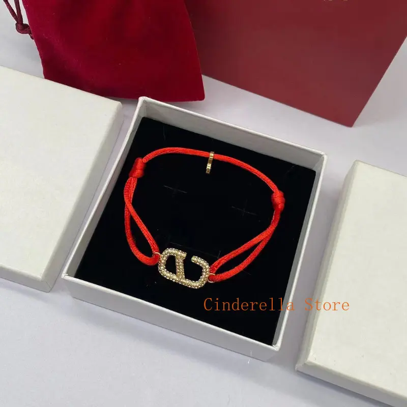 

2023 модный простой Регулируемый Женский браслет с буквенным принтом