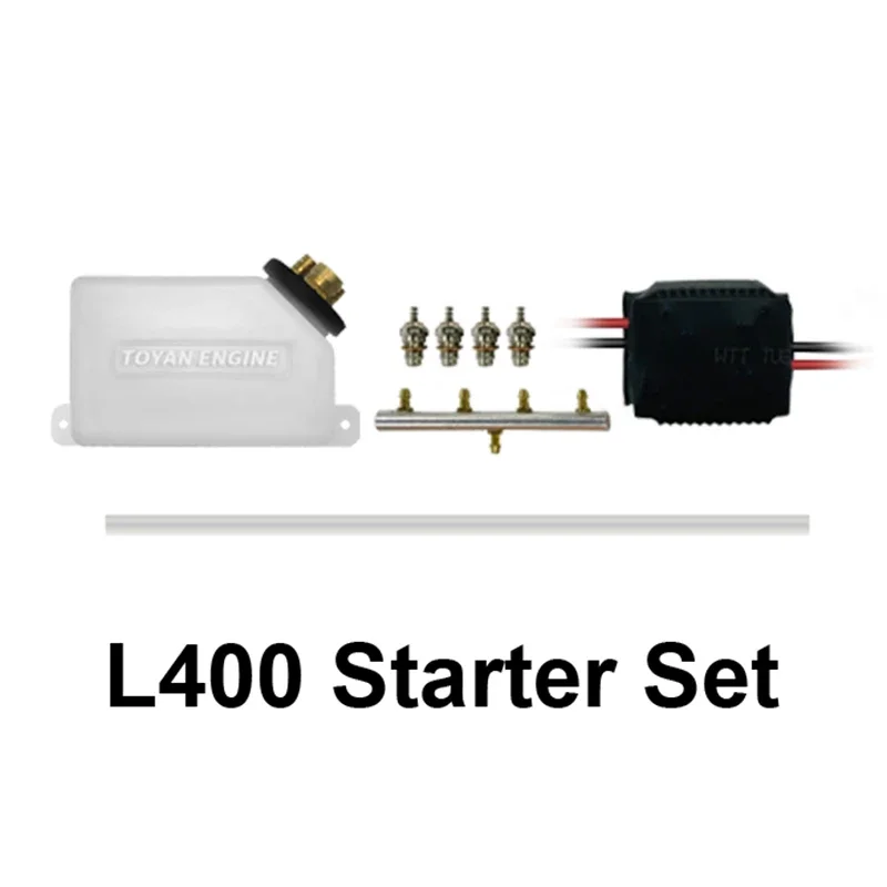 Стартовый комплект модели двигателя TOYAN для L200/L400/V400/V800/ метанола/Бак воды/ Свеча