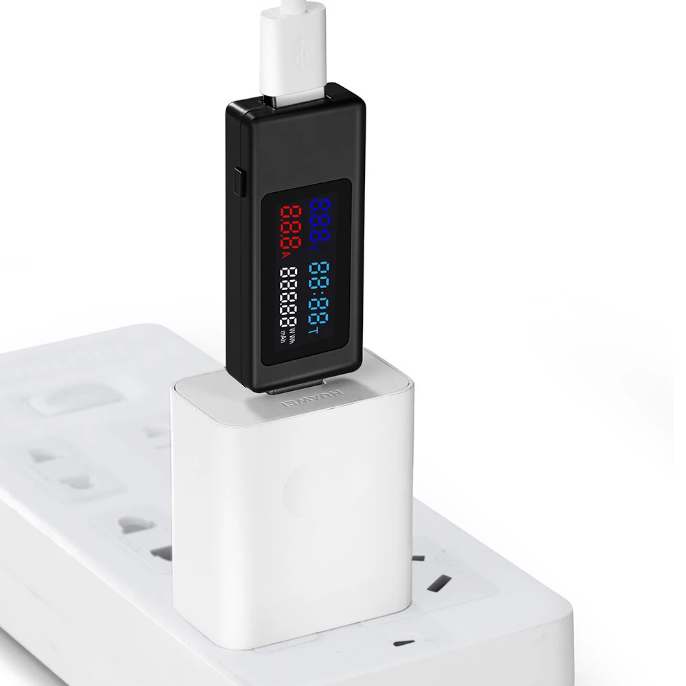 USB-тестер цифровой вольтметр постоянного тока амперметр измеритель напряжения