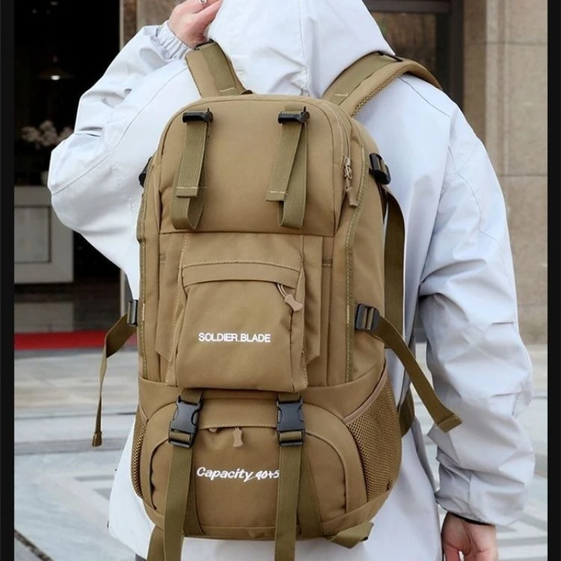 Рюкзак на 45 л для альпинизма водонепроницаемый пеших прогулок улицы мужчин и